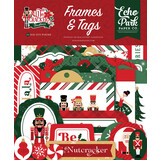 Echo Park Nutcracker Christmas Ephemera Frames & Tags (NC387025)*