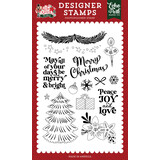 Echo Park Nutcracker Christmas Decorative Garland Clear Stamp (NC387043)*