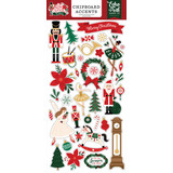 Echo Park Nutcracker Christmas 6x13 Inch Chipboard Word & Phrases (NC387022)*