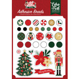 Echo Park Nutcracker Christmas Adhesive Brads (NC387020)*