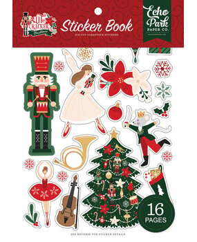 Echo Park Nutcracker Christmas Sticker Book (NC387029) Echo Park Nutcracker Christmas Sticker Book (NC387029)