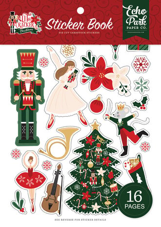 Echo Park Nutcracker Christmas Sticker Book (NC387029) Echo Park Nutcracker Christmas Sticker Book (NC387029)