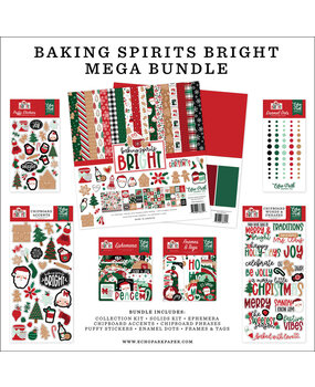 Echo Park Baking Spirits Bright 12x12 Inch Mega Bundle (BSB388050) Echo Park Baking Spirits Bright 12x12 Inch Mega Bundle (BSB388050)