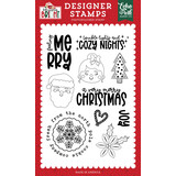 Echo Park Baking Spirits Bright Feeling Merry Clear Stamp (BSB388043)*