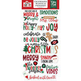 Echo Park Baking Spirits Bright 6x13 Inch Chipboard Word & Phrases (BSB388022)*