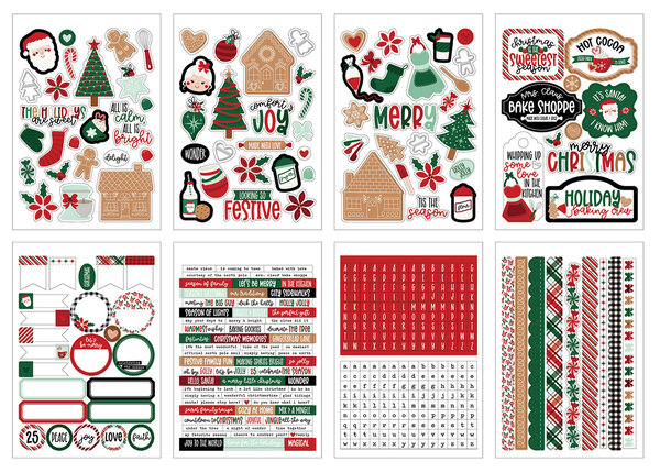 Echo Park Baking Spirits Bright Sticker Book (BSB388029)