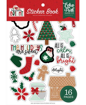 Echo Park Baking Spirits Bright Sticker Book (BSB388029)*