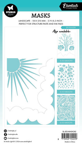 Studio Light Essentials Sky Builder Landscape Masking Stencil (SL-ES-MASK292) Studio Light Essentials Sky Builder Landscape Masking Stencil (SL-ES-MASK292)