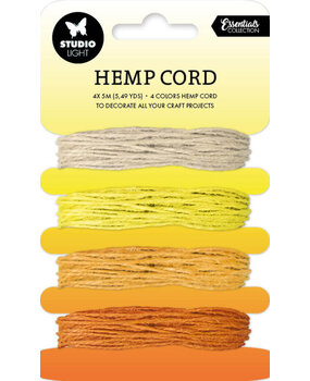 Studio Light Essentials Shades Of Yellow Hemp Cord (SL-ES-RIB12) Studio Light Essentials Shades Of Yellow Hemp Cord (SL-ES-RIB12)