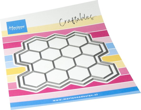 Marianne Design Craftables Pixel Hexagon (CR1668)