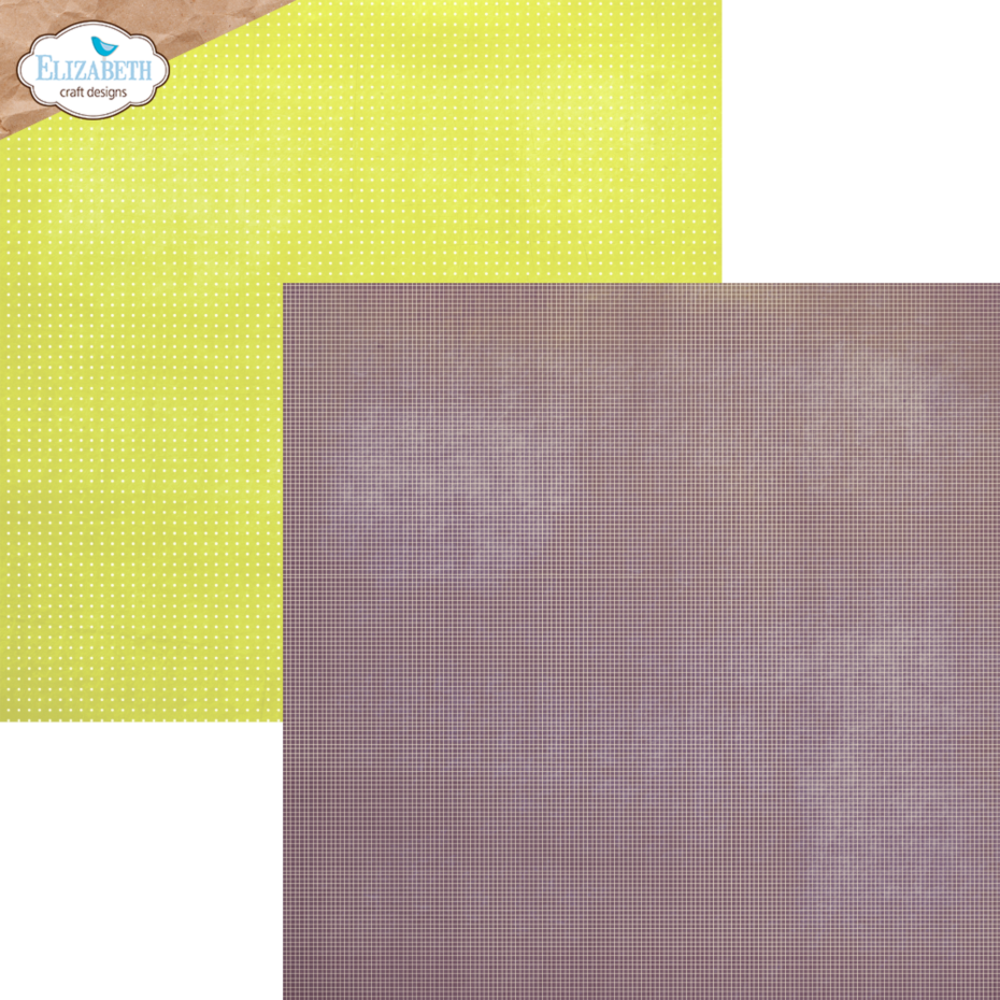 Elizabeth Craft Designs La Dolce Vita 12x12 Inch Patterned Cardstock Paper (C026)