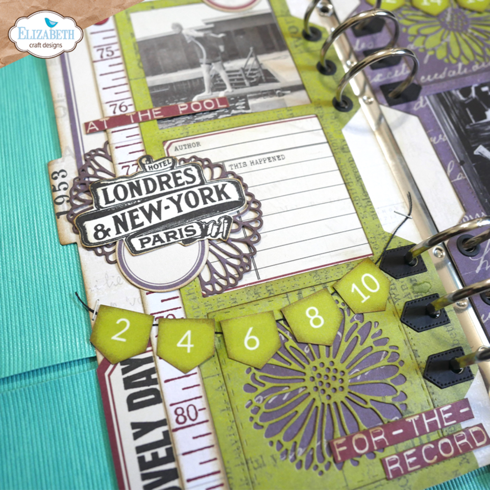 Elizabeth Craft Designs La Dolce Vita A5 Clear Stamps Travels 2 (CS373) Elizabeth Craft Designs La Dolce Vita A5 Clear Stamps Travels 2 (CS373)