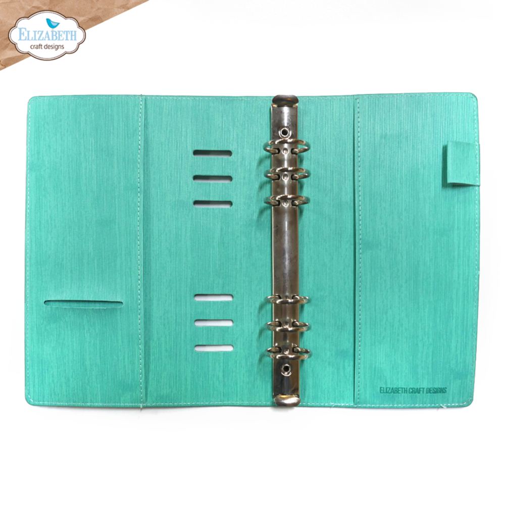 Elizabeth Craft Designs La Dolce Vita Planner A5 Bermuda Blue (P030) Elizabeth Craft Designs La Dolce Vita Planner A5 Bermuda Blue (P030)