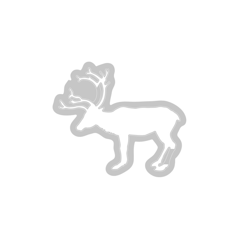 Sizzix Clear Stamps with Framelits Reindeer Mix Cluster (666713) Sizzix Clear Stamps with Framelits Reindeer Mix Cluster (666713)