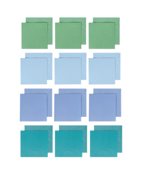 Craft & Design Cards & Envelopes 13x13cm Green (3207165)