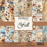 Reprint Hello Fall 8x8 Inch Paper Pack (RPM059)