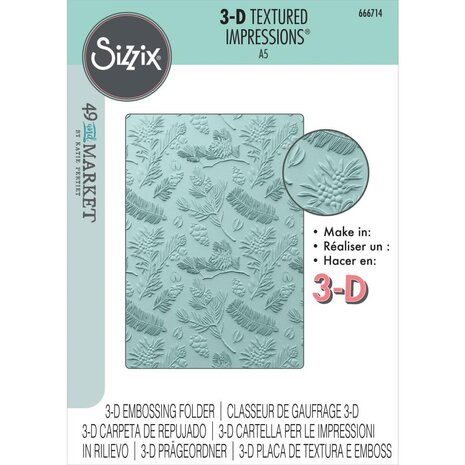 Sizzix 3D Textured Impressions Pines (666714) Sizzix 3D Textured Impressions Pines (666714)