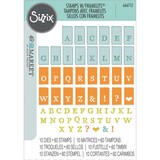 Sizzix Clear Stamps with Framelits Tab Stamp Alpha (666712)