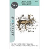 Sizzix Clear Stamps with Framelits Reindeer Mix Cluster (666713)