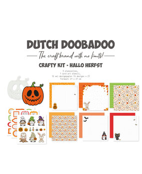 Dutch Doobadoo Crafty Kit 8x8 Inch Hallo Herfst (473.005.067) Dutch Doobadoo Crafty Kit 8x8 Inch Hallo Herfst (473.005.067)