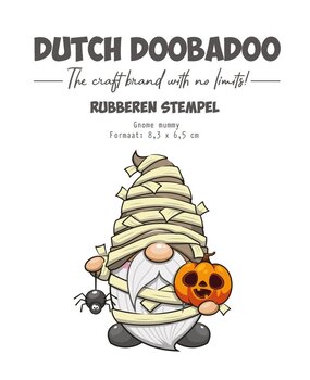 Dutch Doobadoo Rubber Stamp Gnome Mummy (497.004.022)* Dutch Doobadoo Rubber Stamp Gnome Mummy (497.004.022)*