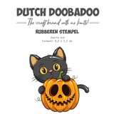 Dutch Doobadoo Rubber Stamp Zwarte Kat (497.004.025)