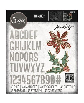Sizzix Thinlits Die Set Vault Seasonal Sketch (666719) Sizzix Thinlits Die Set Vault Seasonal Sketch (666719)