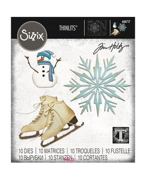 Sizzix Thinlits Die Set Vault Winter Wishes (666717) Sizzix Thinlits Die Set Vault Winter Wishes (666717)