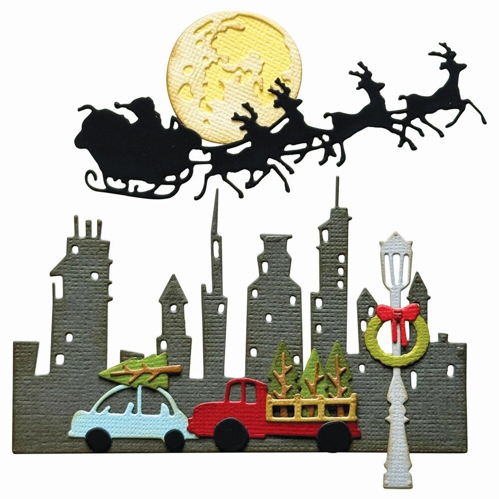 Sizzix Thinlits Die Set Vault Christmas Magic (666718) Sizzix Thinlits Die Set Vault Christmas Magic (666718)