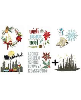 Sizzix Sizzix LIMITED EDITION Thinlits Die Set Vault Christmas Bundle (32440) + GRATIS Thinlits Die Set Forest Shadows (666334) OP=OP! Sizzix Sizzix LIMITED EDITION Thinlits Die Set Vault Christmas Bundle (32440) + GRATIS Thinlits Die Set Forest Shadows (666334) OP=OP!
