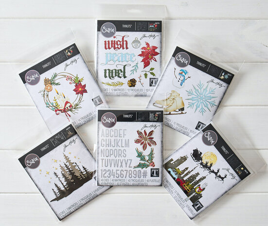 Sizzix Sizzix LIMITED EDITION Thinlits Die Set Vault Christmas Bundle (32440) + GRATIS Thinlits Die Set Forest Shadows (666334) OP=OP! Sizzix Sizzix LIMITED EDITION Thinlits Die Set Vault Christmas Bundle (32440) + GRATIS Thinlits Die Set Forest Shadows (666334) OP=OP!
