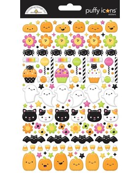 Doodlebug Design Inc. Hey Pumpkin Puffy Icons Stickers (8574)