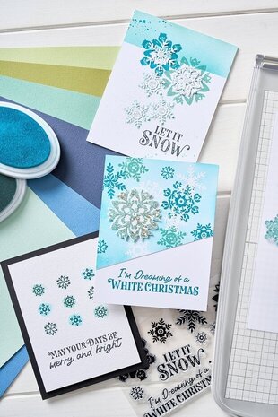 Sizzix Clear Stamps White Christmas (666724) Sizzix Clear Stamps White Christmas (666724)