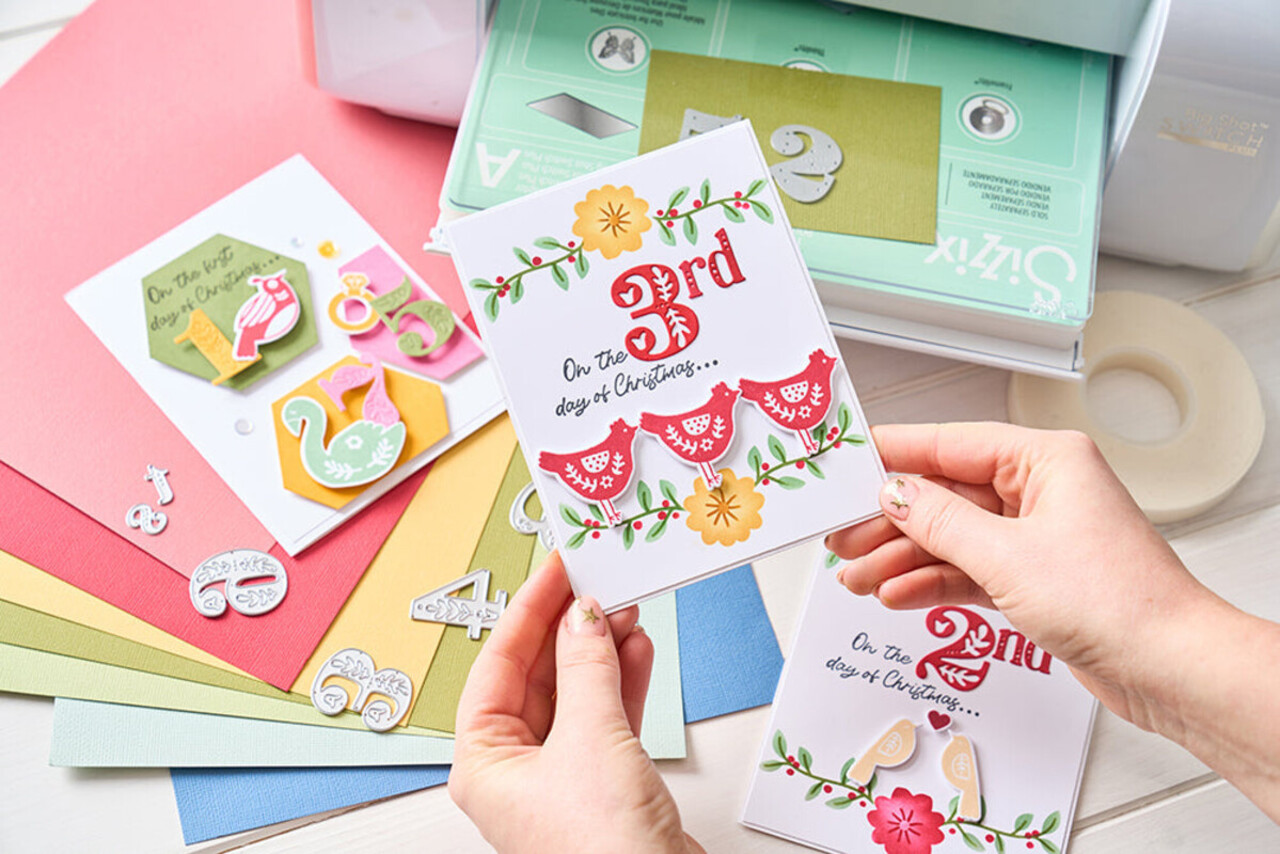 Sizzix Framelits Die Set 12 Days of Christmas #2 (666727) Sizzix Framelits Die Set 12 Days of Christmas #2 (666727)