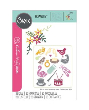 Sizzix Framelits Die Set 12 Days of Christmas #2 (666727) Sizzix Framelits Die Set 12 Days of Christmas #2 (666727)