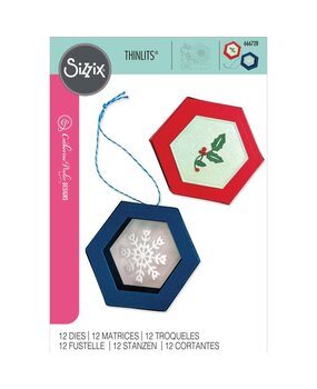 Sizzix Thinlits Die Set Hanging Ornament Box (666728)