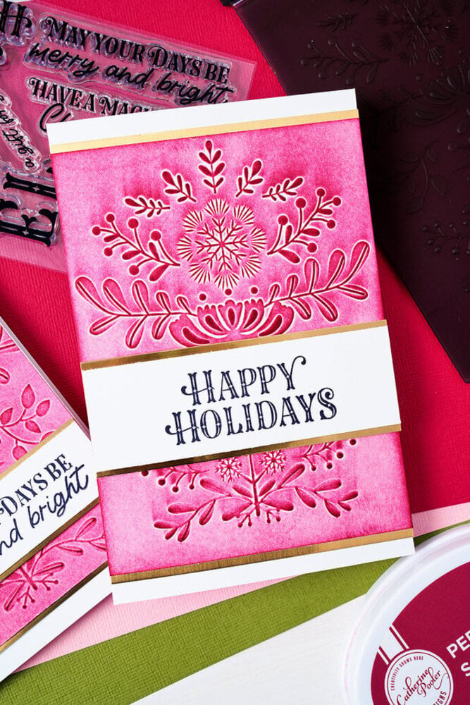 Sizzix 3D Textured Impressions Yuletide (666732)