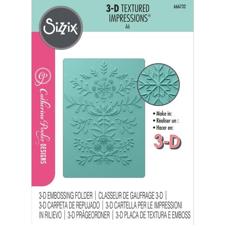 Sizzix 3D Textured Impressions Yuletide (666732)