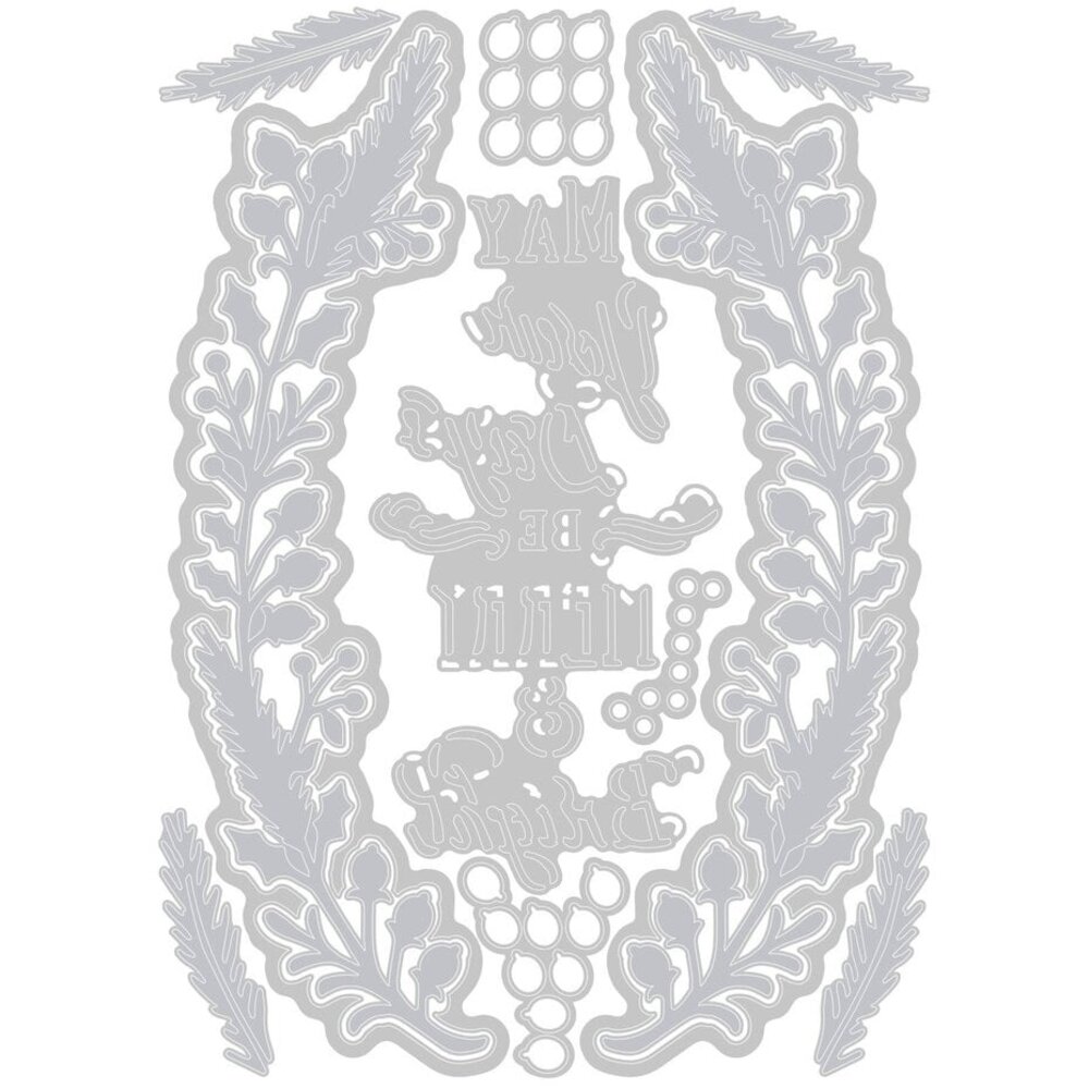 Sizzix Thinlits Die Set Merry & Bright #2 (666735) Sizzix Thinlits Die Set Merry & Bright #2 (666735)