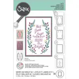 Sizzix Layered Stencil Merry & Bright #3 (666737)