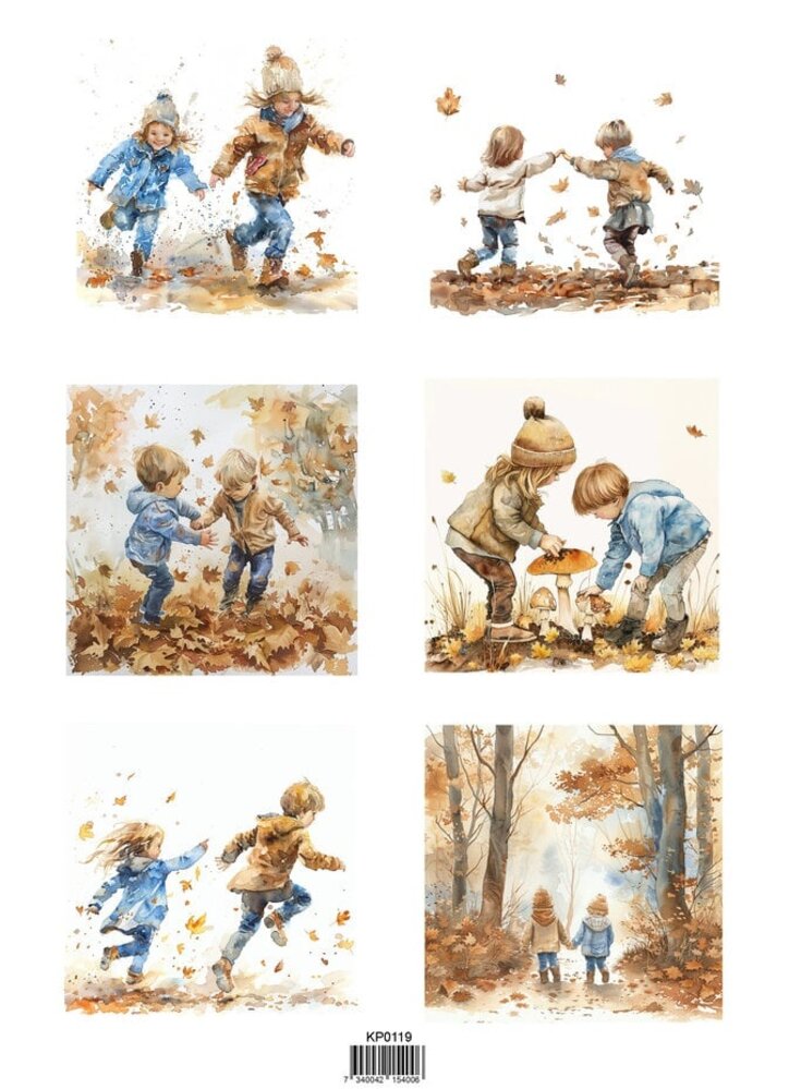 Reprint Fall A4 Cutouts (KPA4101)