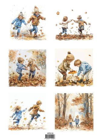 Reprint Fall A4 Cutouts (KPA4101)