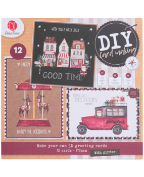 DécoTime Christmas Market 8x8 Inch DIY Card Making Pad (2577787)