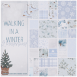 Craft Sensations Walking in a Winter Wonderland 12x12 Inch Paper Pad (2562887)