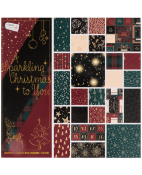 Craft Sensations A Sparkling Christmas to You 12x12 Inch Paper Pad (2562887)