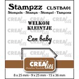 Crealies Stampzz Clear Stamps Baby No.1 (CLSTBA01)