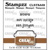 Crealies Stampzz Clear Stamps Baby No.2 (CLSTBA02)