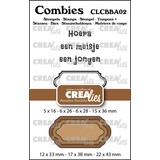 Crealies Combies Stamp & Die Baby No.2 (CLCBBA02)