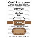 Crealies Combies Stamp & Die Beterschap No.2 (CLCBBE02)