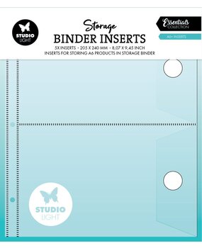 Studio Light Essentials Storage Binder Inserts A6 (SL-TO-STOR02) Studio Light Essentials Storage Binder Inserts A6 (SL-TO-STOR02)